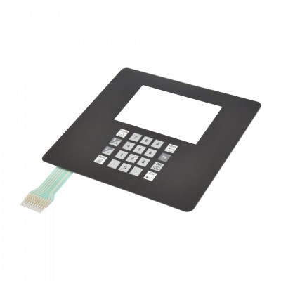 Custom Tactile Membrane Switch with LED Lights and Female Connection